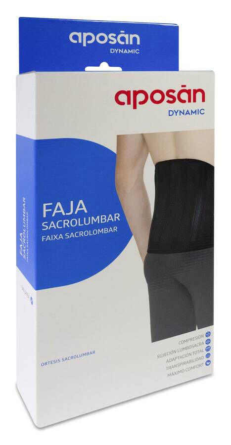 Aposán Dynamic Faja Sacrolumbar XL, 1 Ud