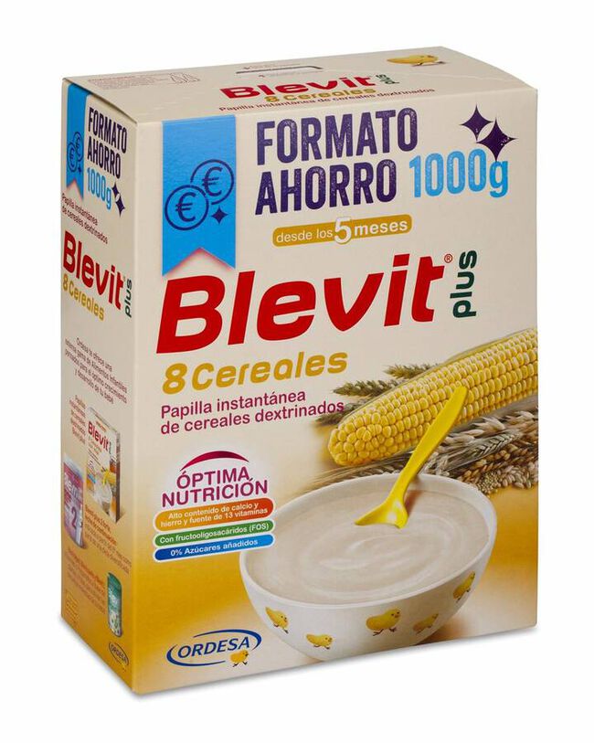 Blevit Plus 8 Cereales 1000 G - Comprar ahora.