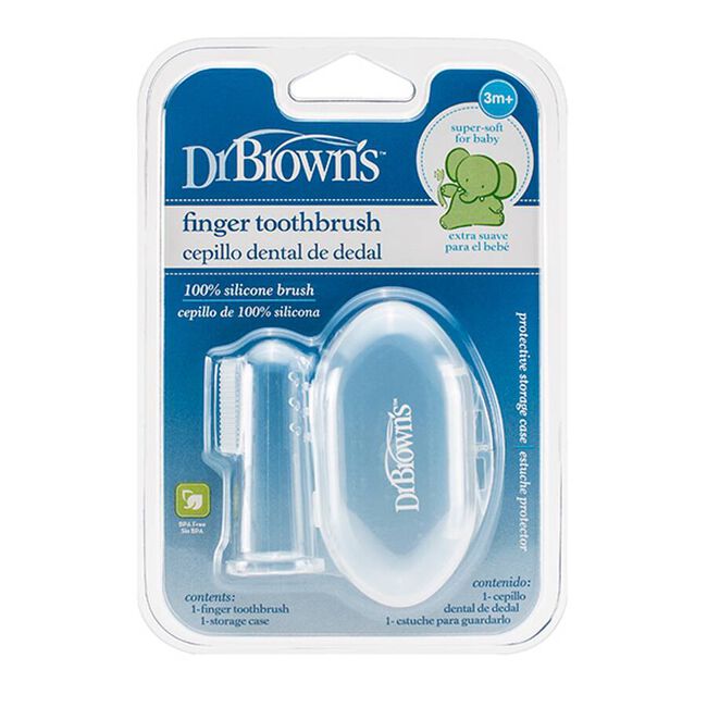 Dr. Brown´s Cepillo Dental de Dedo + 3 meses, 1 unidad