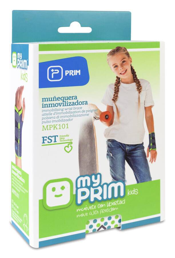 Prim Myprim Kids Muñequera Inmovilizadora Talla 2 Mano Derecha