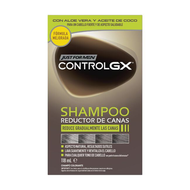 Just For Men Control Gx Champú reductor de canas, 118 ml