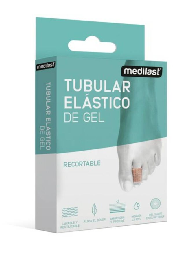 Medilast Tubular Elástico de Gel Talla G, 2 Uds