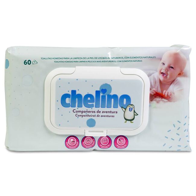 CHELINO PAÑAL INFANTIL TALLA 4 (9-15 KG) 34 UDS
