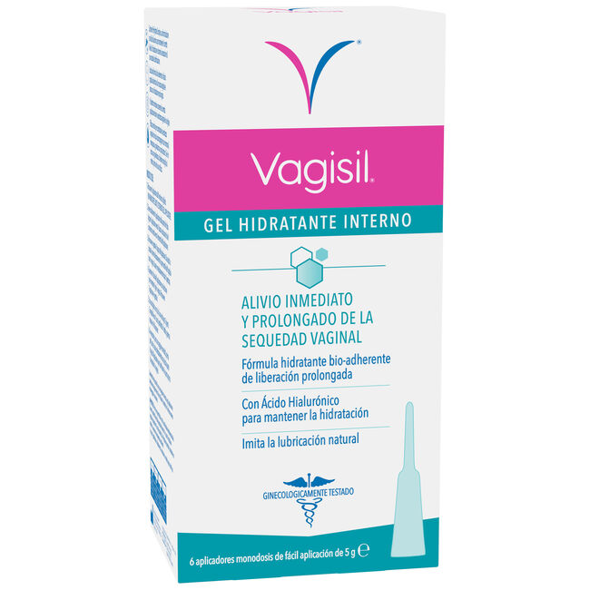 Vagisil Gel Hidratante Interno, 6 Uds