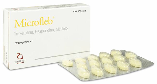 Omikron Microfleb, 30 Comprimidos