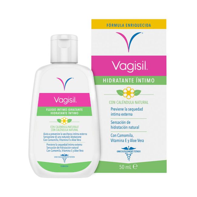 Vagisil Hidratante íntimo con Camomila y Aloe Vera, 50 ml