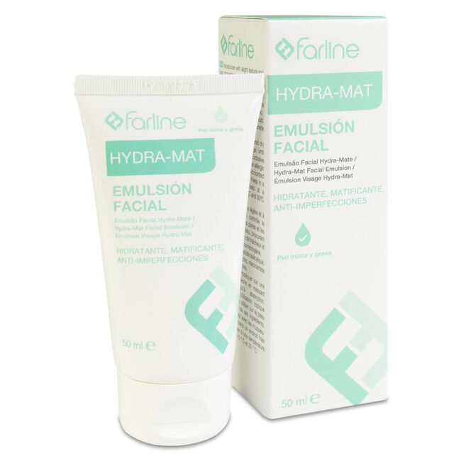 Farline Hydra-Mat Emulsión Facial, 50 ml