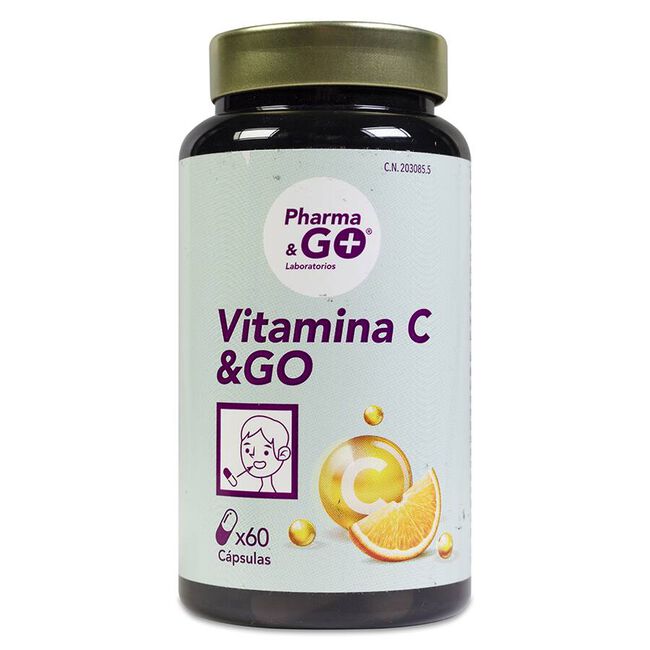 Vitamina C & Go, 60 Cápsulas