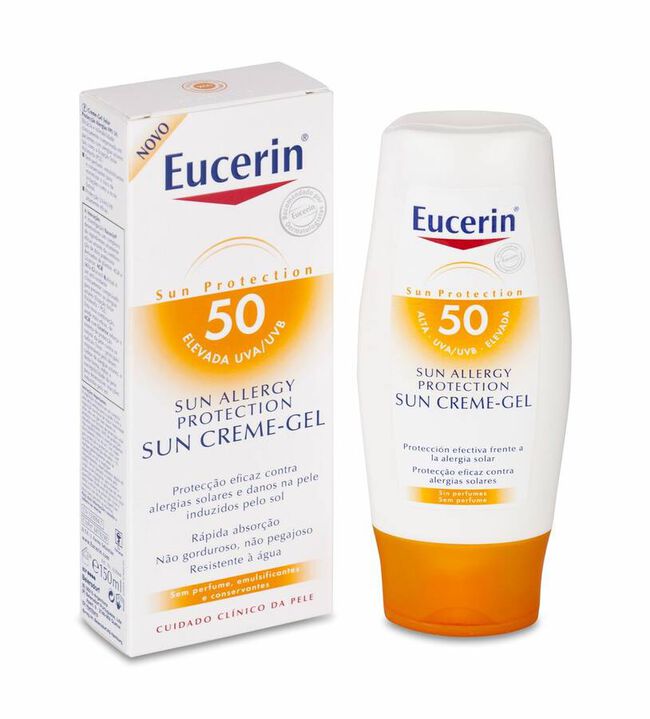 Eucerin Alergia Solar Crema-Gel SPF 50+, 150 ml
