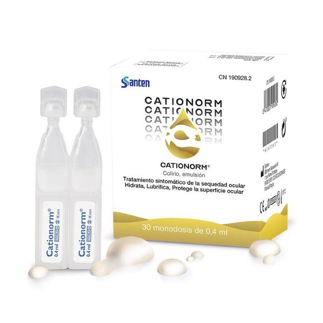 Cationorm Lagrima Artificial 30 Monodosis