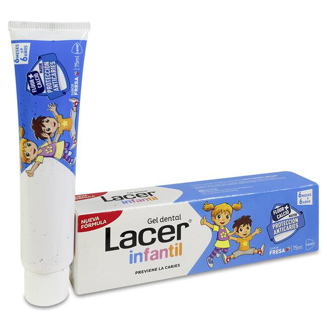 LACER Infantil Gel Dental Sabor Fresa 50 ml