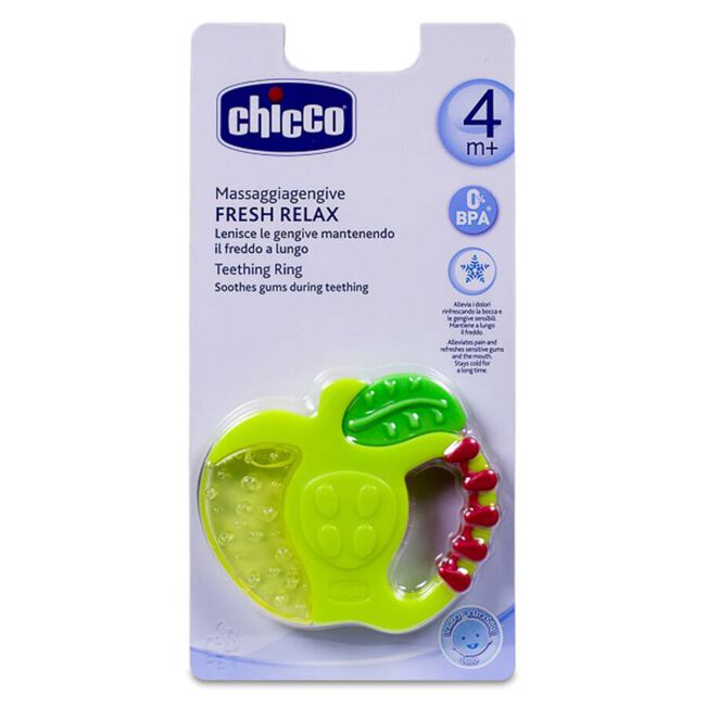 Chicco Fresh Relax Mordedor con Asa +4 Meses, 1 Unidad