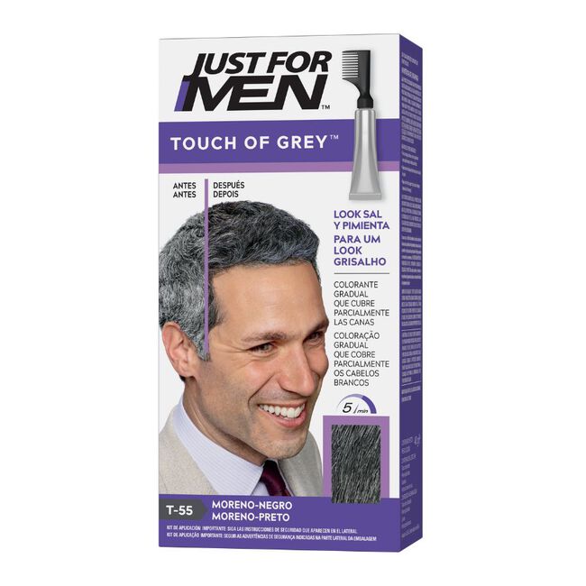 Just for Men Touch of Grey Moreno-Negro, 40 g