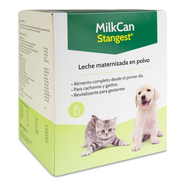 Stanvet Milk Can 400 g + Biberón Perros y Gatos, 1 unidad