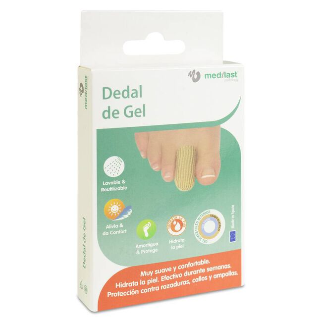 Medilast Dedal de Gel Malla Talla G, 1 Ud