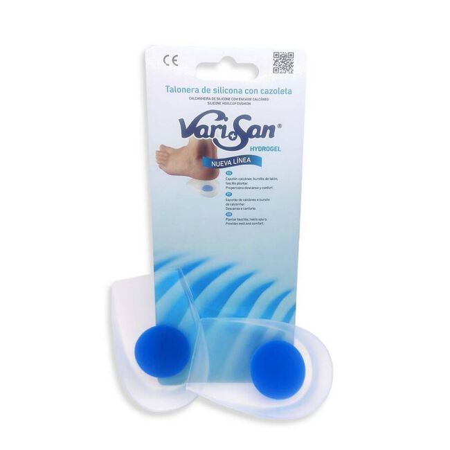 Varisan Talonera Cazoleta Hydrogel Talla Mediana, 2 uds