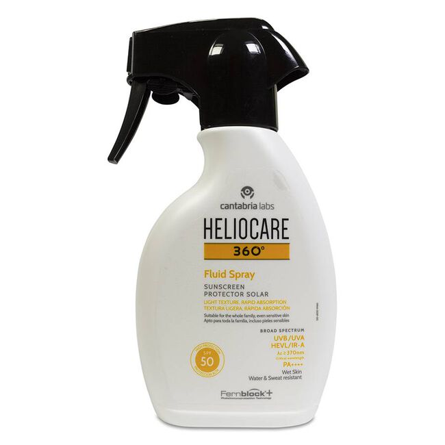 Heliocare 360 Fluid Spray SPF50, 250 ml