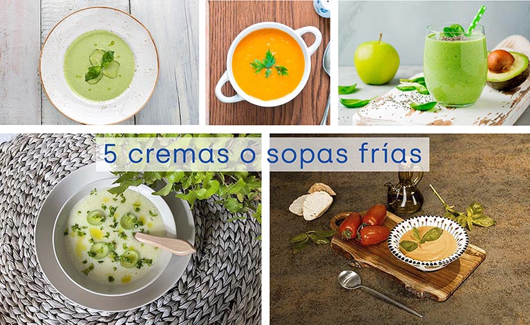 Recetas de cremas frías para el verano