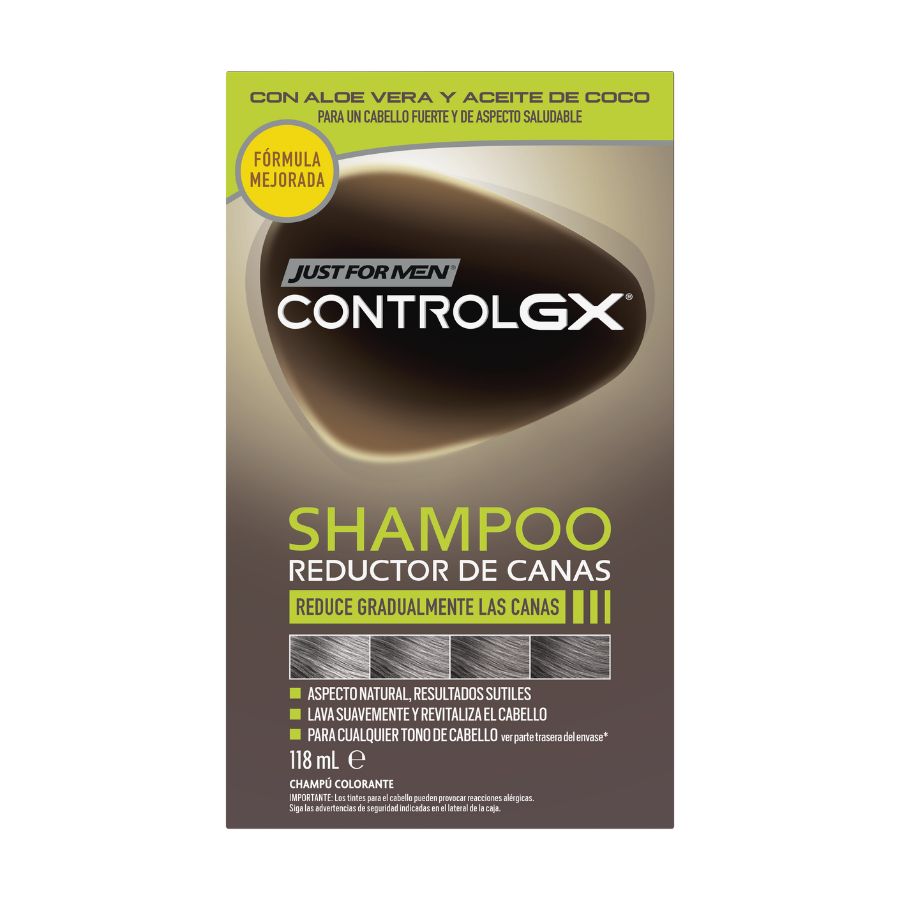Just For Men Control Gx Champú reductor de canas, 118 ml image number null