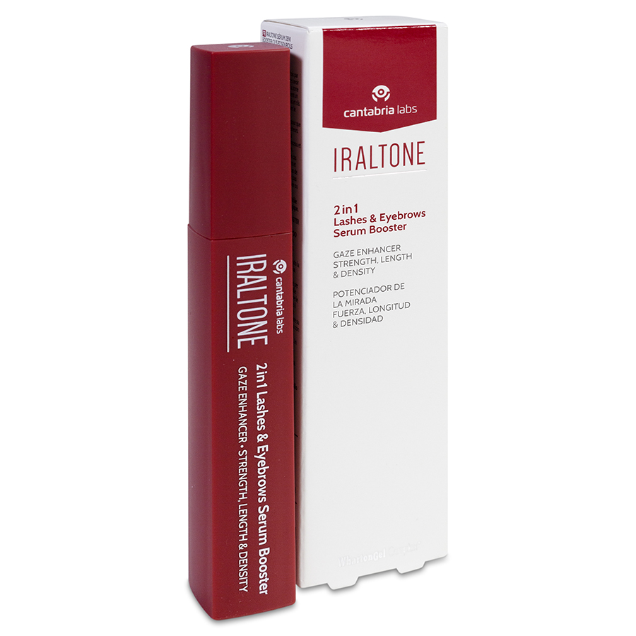 Iraltone Serum 2 en 1 Potenciador de Pestañas y Cejas, 10 ml image number null