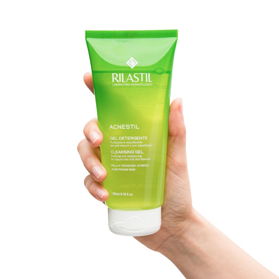 Rilastil Acnestil Gel Limpiador, 200 ml image number null