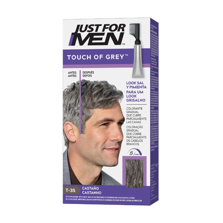 Just for Men Touch of Grey Castaños, 40 g image number null