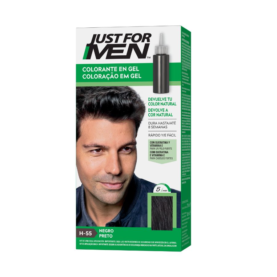 Just For Men Colorante en Gel 30 Cc Negro, 1 Ud image number null