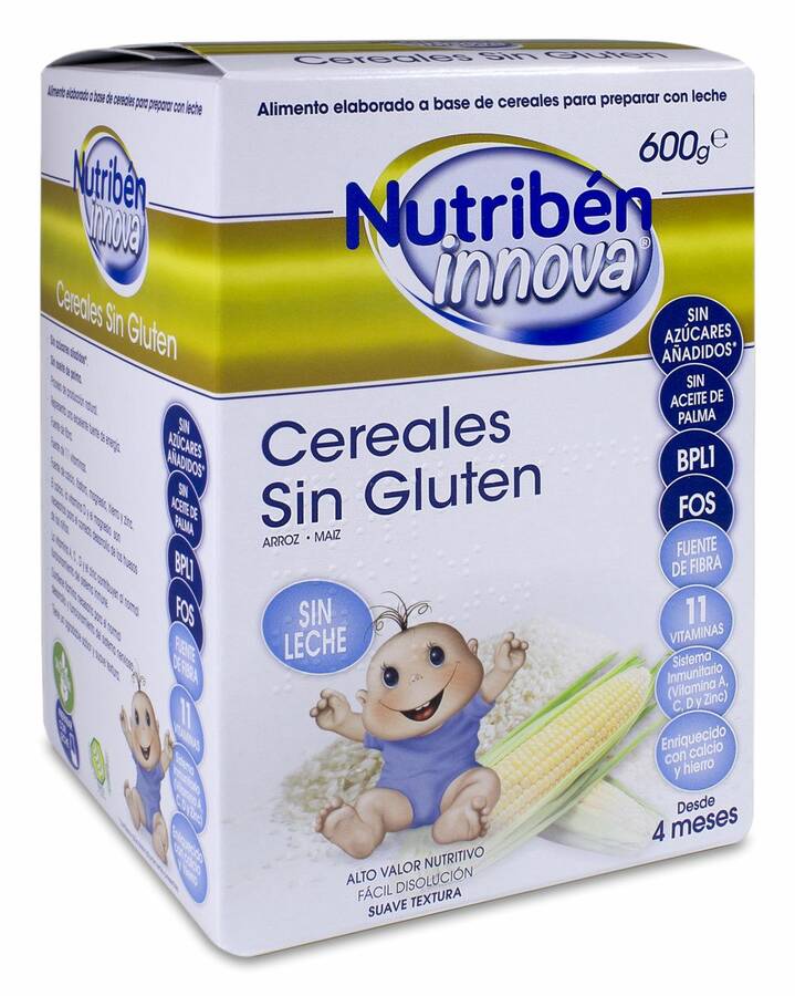 Nutriben Innova Cereales sin Gluten 600 g