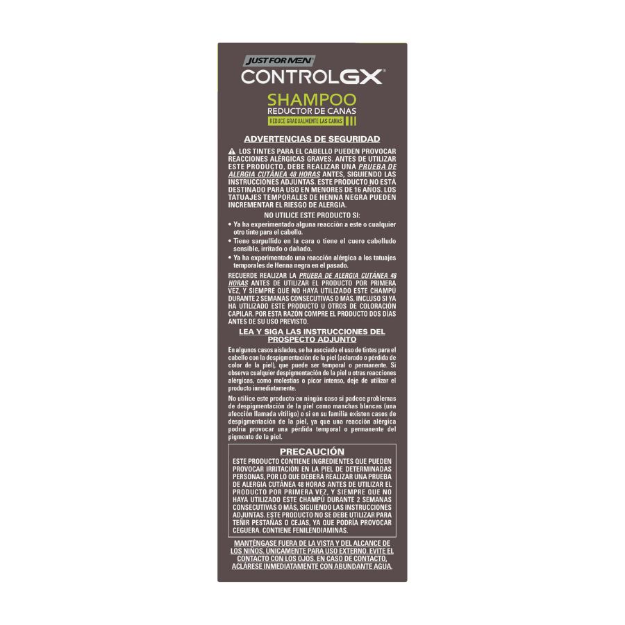 Just For Men Control Gx Champú reductor de canas, 118 ml image number null